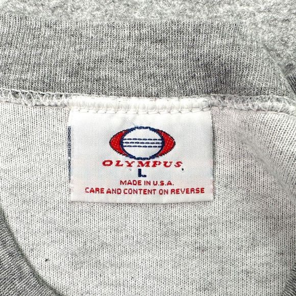 Vintage Olympus University of Michigan Embroidered Crew Neck - Size Large - Picture 4 of 5